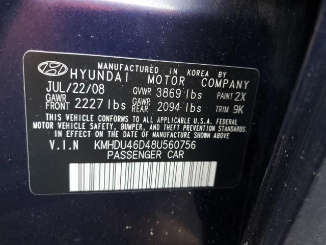 2008 Hyundai Elantra GLS