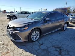 Salvage cars for sale at Oklahoma City, OK auction: 2021 Toyota Camry LE