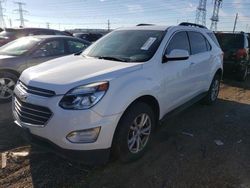 Salvage cars for sale at Elgin, IL auction: 2017 Chevrolet Equinox LT