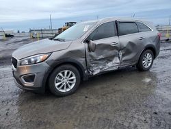 Salvage cars for sale at Airway Heights, WA auction: 2017 KIA Sorento LX