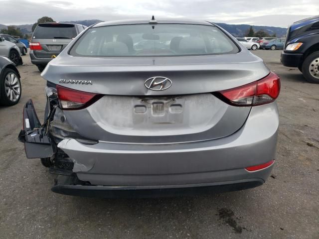 2016 Hyundai Elantra SE