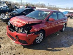 Nissan salvage cars for sale: 2016 Nissan Sentra S