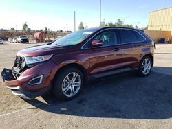 Salvage cars for sale at Gaston, SC auction: 2016 Ford Edge Titanium