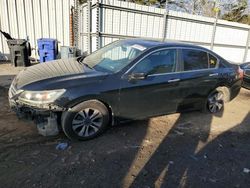 Salvage cars for sale at Austell, GA auction: 2013 Honda Accord LX