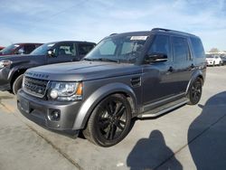 Salvage SUVs for sale at auction: 2016 Land Rover LR4 HSE