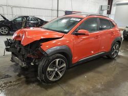 Hyundai Kona salvage cars for sale: 2020 Hyundai Kona Limited