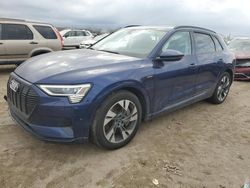 Salvage cars for sale at Kansas City, KS auction: 2022 Audi E-TRON Premium