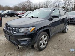 Jeep salvage cars for sale: 2020 Jeep Compass Latitude