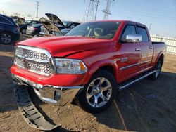 Salvage cars for sale from Copart Elgin, IL: 2014 Dodge 1500 Laramie
