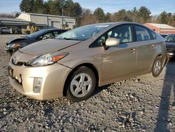 Salvage cars for sale from Copart Mendon, MA: 2010 Toyota Prius