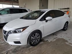 Salvage cars for sale at Homestead, FL auction: 2021 Nissan Versa SV