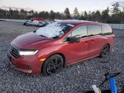 Salvage cars for sale from Copart Windham, ME: 2023 Honda Odyssey SPORT-L