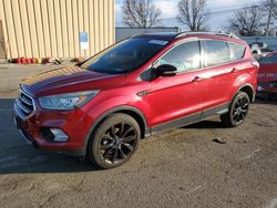 Salvage cars for sale from Copart Moraine, OH: 2017 Ford Escape Titanium