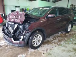 KIA salvage cars for sale: 2018 KIA Sorento LX