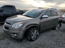 Salvage cars for sale from Copart Mentone, CA: 2012 Chevrolet Equinox LTZ