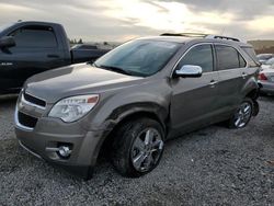 Salvage cars for sale at Mentone, CA auction: 2012 Chevrolet Equinox LTZ