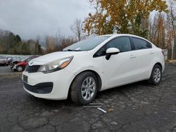 Salvage cars for sale at Portland, OR auction: 2014 KIA Rio LX