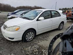 Toyota salvage cars for sale: 2004 Toyota Corolla CE