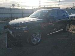 Salvage cars for sale from Copart Chicago Heights, IL: 2018 Audi Q5 Premium