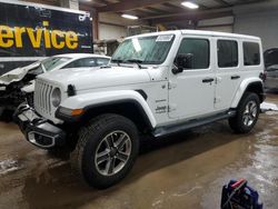 Jeep salvage cars for sale: 2018 Jeep Wrangler Unlimited Sahara