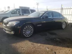 Salvage cars for sale at Chicago Heights, IL auction: 2012 BMW 750 LXI