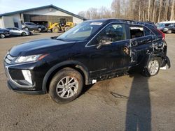 Salvage cars for sale from Copart East Granby, CT: 2019 Mitsubishi Eclipse Cross ES