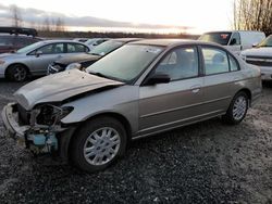 Honda Civic LX Vehiculos salvage en venta: 2005 Honda Civic LX