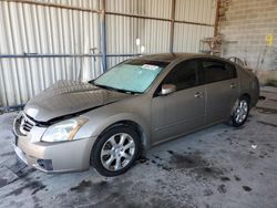 Salvage cars for sale at Cartersville, GA auction: 2007 Nissan Maxima SE