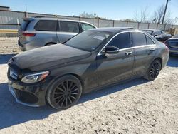 Mercedes-Benz salvage cars for sale: 2015 Mercedes-Benz C300