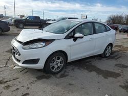 Salvage cars for sale at Oklahoma City, OK auction: 2015 Ford Fiesta SE