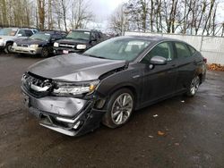 Salvage cars for sale at Portland, OR auction: 2018 Honda Clarity Touring