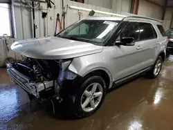 Vehiculos salvage en venta de Copart Elgin, IL: 2016 Ford Explorer XLT