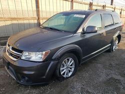 Salvage cars for sale from Copart Los Angeles, CA: 2017 Dodge Journey SXT