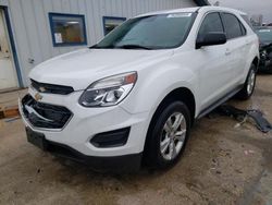 Salvage cars for sale from Copart Pekin, IL: 2016 Chevrolet Equinox LS
