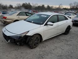 Hyundai salvage cars for sale: 2022 Hyundai Elantra SEL