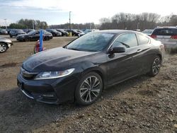 Salvage cars for sale at Assonet, MA auction: 2017 Honda Accord EX