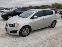 Salvage cars for sale at New Braunfels, TX auction: 2014 Chevrolet Sonic LT