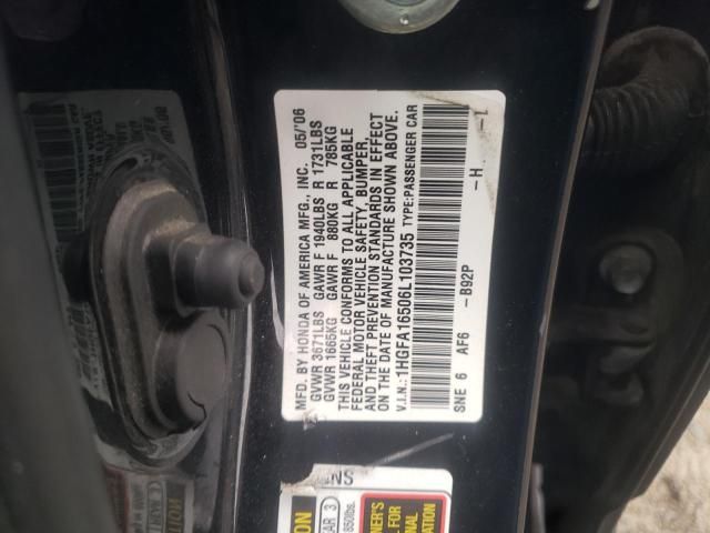 2006 Honda Civic LX