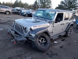 Jeep Wrangler Vehiculos salvage en venta: 2020 Jeep Wrangler Unlimited Rubicon