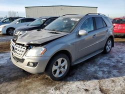 Salvage cars for sale from Copart Rocky View County, AB: 2009 Mercedes-Benz ML
