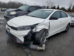 Salvage cars for sale at New Britain, CT auction: 2023 KIA Forte GT Line