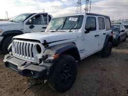 Salvage cars for sale at Elgin, IL auction: 2021 Jeep Wrangler Unlimited Sport