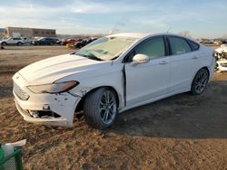 Salvage cars for sale at Kansas City, KS auction: 2017 Ford Fusion SE