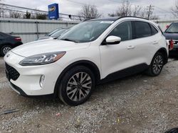 Salvage cars for sale at Walton, KY auction: 2020 Ford Escape Titanium