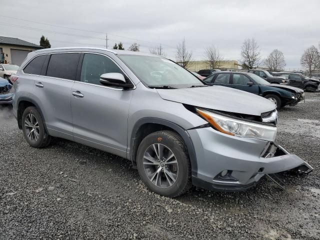 2016 Toyota Highlander XLE