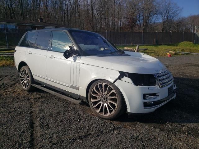 2017 Land Rover Range Rover HSE