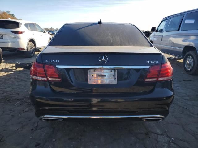 2014 Mercedes-Benz E 350 4matic