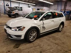 Salvage cars for sale at Wheeling, IL auction: 2017 Volkswagen Golf Alltrack S