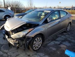 Salvage cars for sale from Copart Indianapolis, IN: 2011 Hyundai Elantra GLS