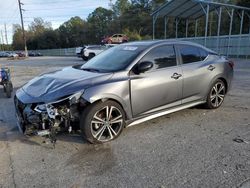 Salvage cars for sale from Copart Savannah, GA: 2022 Nissan Sentra SR